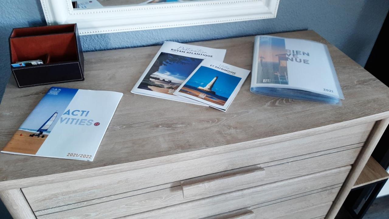 Le Petit Bleu De Didonne 28M2 150 M De La Plage Avec Balcon Saint-Georges-de-Didonne Exteriör bild